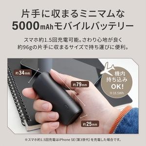 ふるさと納税 Owltech(オウルテック) PD20W対応 5000mAh コンパクトモバイルバッテリー ホワイト OWL-LPB5018-WH 【 モバイルバッテリ 家電 .. 神奈川県海老名市｜furunavi｜05