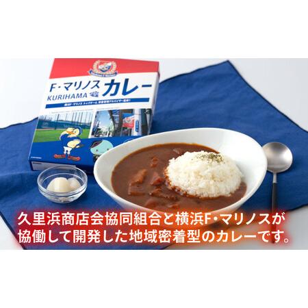ふるさと納税 F・マリノスKURIHAMAカレー 220ｇ×20個セット【久里浜商店会協同組合】 [AKCA003] 神奈川県横須賀市の画像