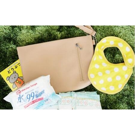 ふるさと納税 上質な日本製おむつポーチ「occhi」（ネイビー） No.241-08 千葉県野田市_2