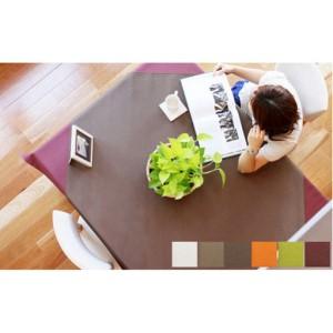 ふるさと納税 PVCレザーテーブルクロス「LEX」120cm×120cm(ワインレッド) / テーブルクロス レザー 撥水 正方形 120×120 おしゃれ .. 千葉県野田市