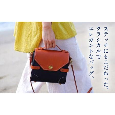 ふるさと納税 Ove【オーヴェ】 ショルダーバッグ 糸島市 / LADIES＆GENTLEMEN 本革 革製品 [ADK066] 福岡県糸島市の画像