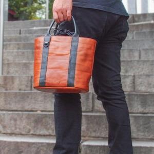 ふるさと納税 Ciwau leathers 【鬼灯 Ho-zuki】トートバッグ 胡桃ブラウン_装飾品・工芸品 トートバッグ・ショルダーバッグ 鞄・バッグ か.. 茨城県ひたちなか市の画像