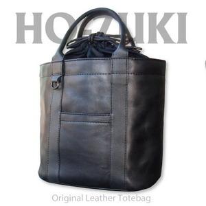 ふるさと納税 Ciwau leathers 【鬼灯 Ho-zuki】トートバッグ 炭焼ブラック_装飾品・工芸品 トートバッグ・ショルダーバッグ 鞄・バッグ か.. 茨城県ひたちなか市の画像