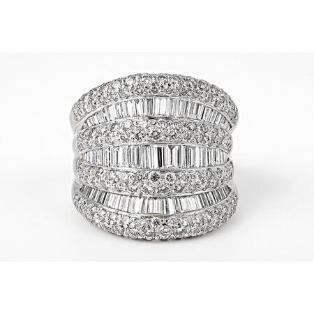 ふるさと納税 [ふるなび限定][一点もの]ダイヤモンド(トータル3.72ct)プラチナリング R93 K05149-H FN-Limited-SP 山梨県甲府市