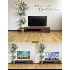 ふるさと納税 テレビ台 完成品 大川家具 テレビボード 180cm（ナチュラル）国産 スワッグ 奥行30 スリム おしゃれ ローボード モダン 収納 TVボ.. 福岡県大川市_4