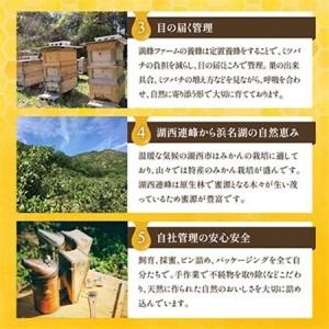ふるさと納税 浜名湖ほとりで採れた天然はちみつ みなと百花はちみつ 1kg_調味料 はちみつ  ハチミツ 蜂蜜_【1392366】 静岡県湖西市の画像
