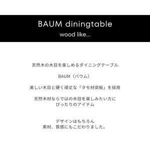 ふるさと納税 BAUM 160ダイニングテーブル 福岡県大川市_1