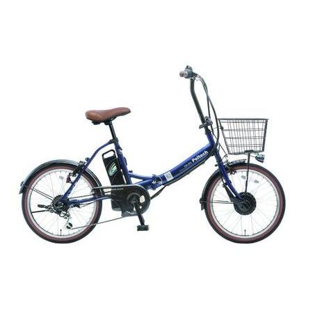 ふるさと納税 電動自転車 PELTECH（ペルテック）ノーパンク 折り畳み 