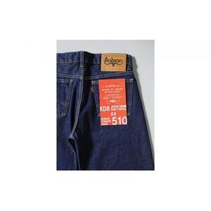 ふるさと納税 510復刻 KD8 デニム ストレートジーンズ ワンウオッシュ 14OZ デニム  40サイズ [BET-23-680] 岡山県岡山市の画像
