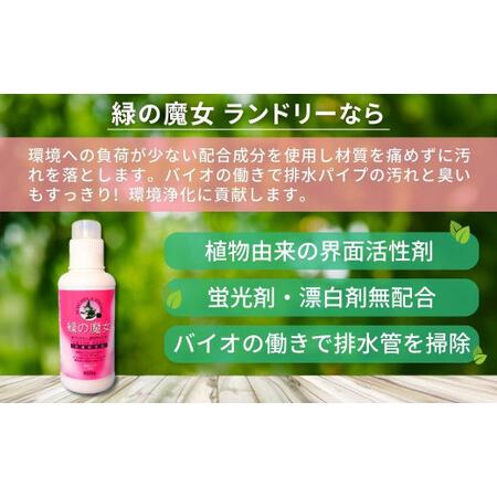 ふるさと納税 緑の魔女ランドリー柔軟剤(ソフナー)入り500g×20本セット |柔軟剤 柔軟剤 柔軟剤 柔軟剤 柔軟剤 茨城県龍ケ崎市_3