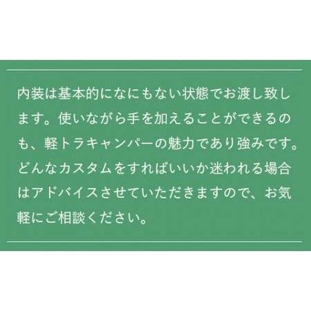 ふるさと納税 軽トラキャンパー【※現地組み立て専用ページ】軽トラ キャンパー アウトドア トラック 改造 オリジナル 箱 荷台 軽トラ キャンピ.. 京都府綾部市｜furunavi｜05