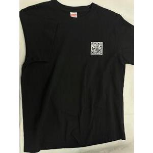 ふるさと納税 おまねこ転写プリントTシャツ 黒[LLサイズ] 静岡県御前崎市