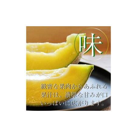 ふるさと納税 【12ヶ月定期便】クラウンメロン並（白等級）小玉（1.1kg前後）3玉入り  静岡県浜松市の画像