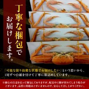 ふるさと納税 えりも蒸しオオズワイガニ1kg（3〜5尾） 北海道えりも町_4