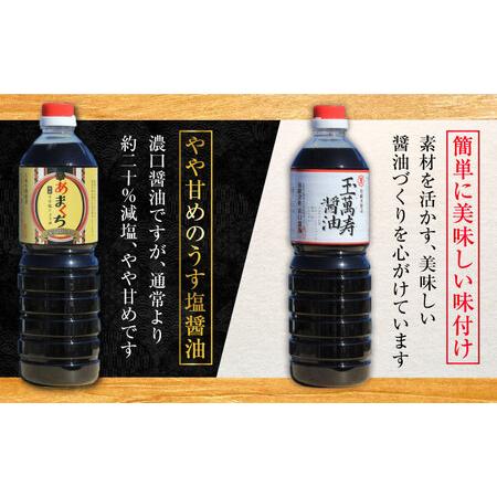 ふるさと納税 醤油 たっぷり6本セット 濱口醤油[XAA003] 広島県江田島市の画像