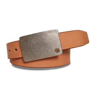 ふるさと納税 天神ワークス/レザーベルトBE401/TAN 〈34インチ〉【小物