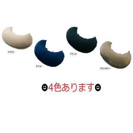 ふるさと納税 B-48.【身体にフィットする】マイクロビーズクッション ブラウン（薄茶） 奈良県桜井市の画像