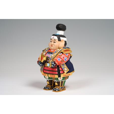 ふるさと納税 SFE-1.【端午の節句のお祝いに】五月人形 桃太郎 小 奈良県桜井市の画像