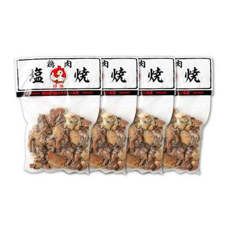 ふるさと納税 【定期便年6回】 鶏の塩焼き 800g 200g×4パック 鶏肉 惣菜 真空パック 九州産 国産  宮崎県えびの市の画像