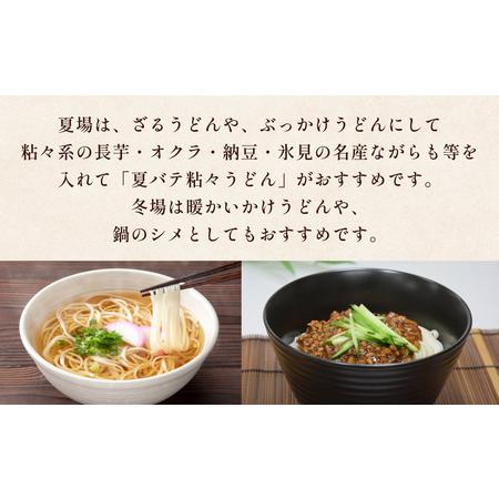 ふるさと納税 美乃氷見うどん5本入つゆ付き（200g×5本） 富山県 氷見市 うどん 乾麺 つゆ セット 富山県氷見市｜furunavi｜04