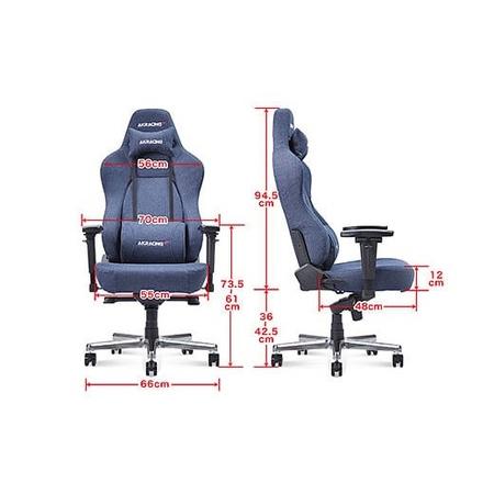 ふるさと納税 AKRacing Premium Denim（ヘッドレスト・ランバー 