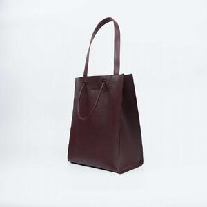 ふるさと納税 【トートバッグ(M)】2way Tote bag Medium　カラー：Wine【かばん ファッション 人気 おすすめ 】 栃木県栃木市の画像