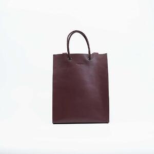 ふるさと納税 【トートバッグ(M)】2way Tote bag Medium　カラー：Wine【かばん ファッション 人気 おすすめ 】 栃木県栃木市の画像