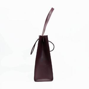 ふるさと納税 【トートバッグ（L）】2way Tote bag Large　カラー：Wine【かばん ファッション 人気 おすすめ 】 栃木県栃木市の画像