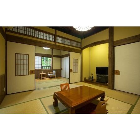 ふるさと納税 扇温泉 阿蘇の山々を望む宿 おおぎ荘 露天付き離れ ペア宿泊券 熊本県南小国町 ふるさと納税サイト ふるなび