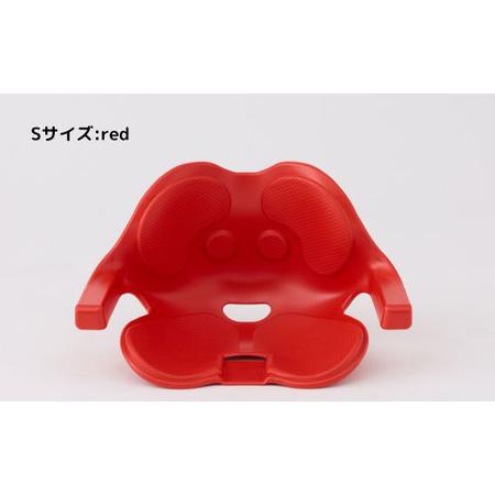 ふるさと納税 サポートチェア smile Sサイズ/red [No.941-01]  岐阜県山県市の画像