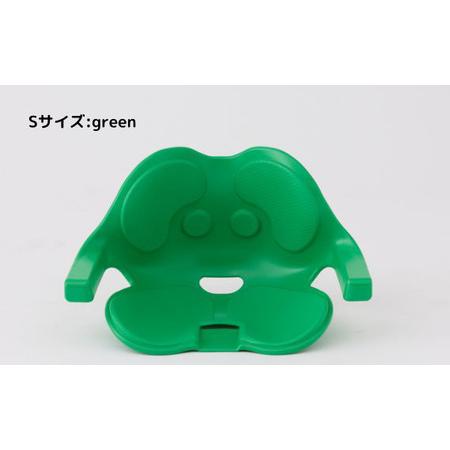 ふるさと納税 サポートチェア smile Sサイズ/green [No.941-04]  岐阜県山県市の画像