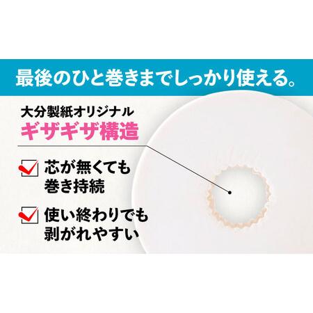 ふるさと納税 【隔月 全3回定期便】トイレットペーパー シングル 長巻き 130m 6ロール×8パック エコ ワンタッチ コアレス [VAA074] 福岡県豊前市_3