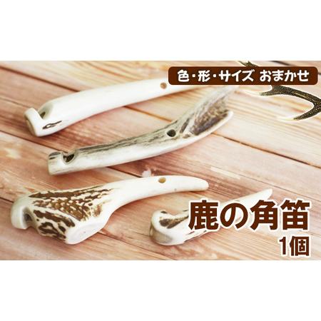 ふるさと納税 鹿の角 角笛 1個 【竜鹿】／ 鹿角 鹿 しか シカ グッズ