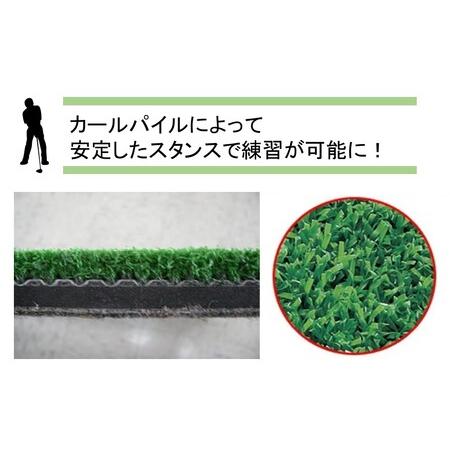 ふるさと納税 全国の有名ゴルフ場・練習場が多く採用の本格派 アイリスソーコー スタンスマット L 1.2m×1.2m 120ターフ GL490 _2374R 大分県国東市