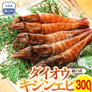 ふるさと納税 ダイオウキジンエビ 300g |エビ 羅臼 北海道 北海道羅臼町
