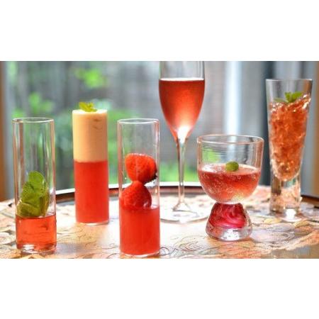 ふるさと納税 ★お中元★酢飲人気5本セットA（いちご、葡萄、ブルーベリー、林檎、柚子） 福岡県大川市_1