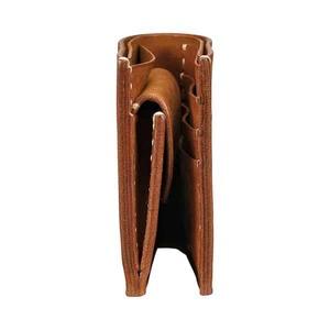 ふるさと納税 豊岡財布 Haaki Leather 二つ折財布 HLW301 コニャック（HLW301） 兵庫県豊岡市の画像