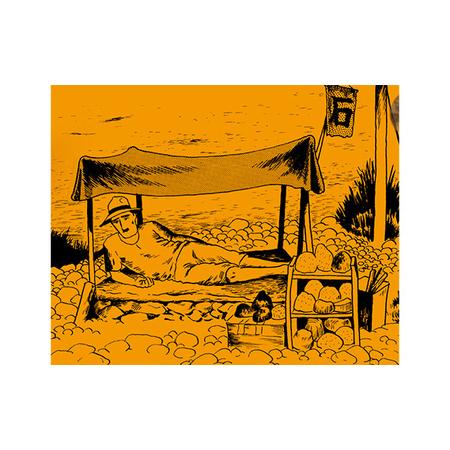 ふるさと納税 つげ義春 ねじ式 Tシャツ （ Sサイズ ） 無能の人 クリア