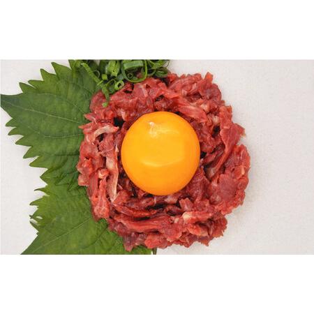 馬肉さくらユッケ 250g ( 50g × 5 ) 【五右衛門フーズ】 [YBZ031] 熊本県山都町 【糀】