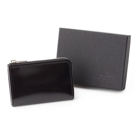 ふるさと納税 SOMES 財布 メンズ ディアマン コインケース 革 レザー ブラック DM-04 [ソメスサドル 北海道 砂川市 12260604-bk]  北海道砂川市の画像