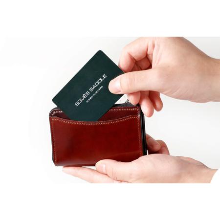 ふるさと納税 SOMES 財布 メンズ ディアマン コインケース 革 レザー ブラウン DM-04 [ソメスサドル 北海道 砂川市 12260604-br]  北海道砂川市の画像