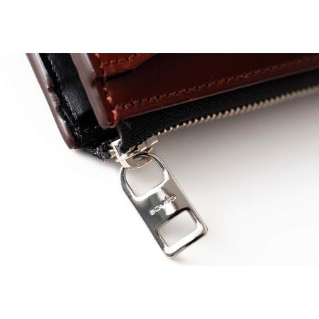 ふるさと納税 SOMES 財布 メンズ ディアマン コインケース 革 レザー ブラウン DM-04 [ソメスサドル 北海道 砂川市 12260604-br]  北海道砂川市の画像
