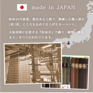 ふるさと納税 【江戸間10畳】家族が集まるリビングをもっと快適に!リビングカーペット (ウイング10畳IV)【1493018】 大阪府和泉市の画像