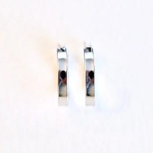 ふるさと納税 Pt900 プラチナ 地金 フープ ピアス (直径13mm) 保証書付 KO-0021 SWAD020 山梨県昭和町の画像