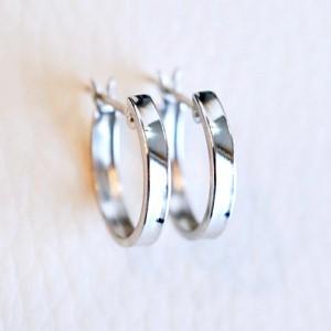 ふるさと納税 Pt900 プラチナ 地金 フープ ピアス (直径13mm) 保証書付 KO-0021 SWAD020 山梨県昭和町の画像