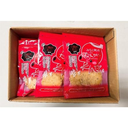 みなと町のたこせんべい 100g×12袋セット ふるさと納税 【訳あり】みなと町のたこせんべい(90g×12袋）1ケース