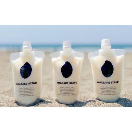 ふるさと納税 【3ヶ月定期便】甘酒 無添加 ノンアルコール 1日分のあまざけ170ml×7本セット プレーン 米麹 甘酒 岩手県陸前高田市_1