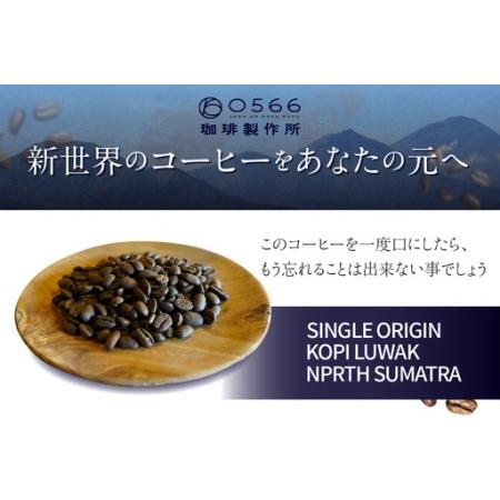 ふるさと納税 【お中元用】幻のコーヒー　コピ・ルアック【豆のまま】（3551） 愛知県知立市_1