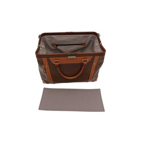 ふるさと納税 豊岡産鞄 パトリックダレスボストンバッグ（No.1598-22）レッドブラウン / かばん カバン 鞄 バッグ 兵庫県豊岡市の画像