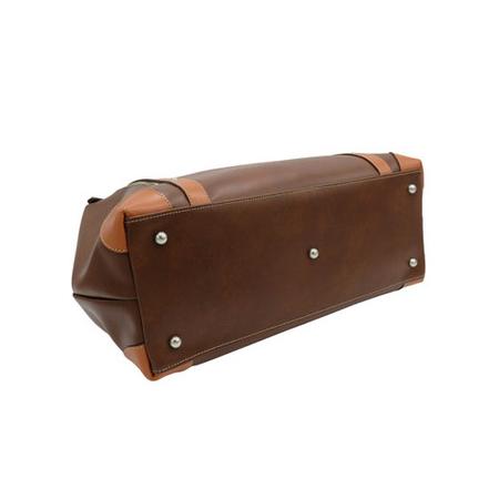 ふるさと納税 豊岡産鞄 パトリックダレスボストンバッグ（No.1598-22）レッドブラウン / かばん カバン 鞄 バッグ 兵庫県豊岡市の画像